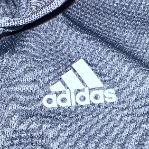 Adidas Kids Polo Shirt in Navy - Picture 3 of 4